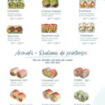 Menu katana sushi Fes June 2023 125220-313300